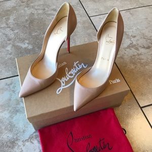 Christian Louboutin Iriza 100 mm Nappa Nude